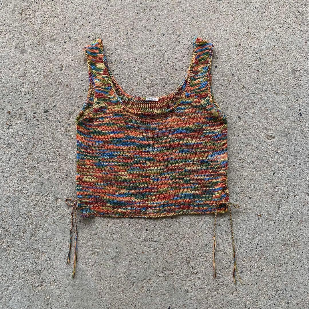 67NOWOS ノーウォス メッシュニットタンク ファビアンルー 定価3.8万