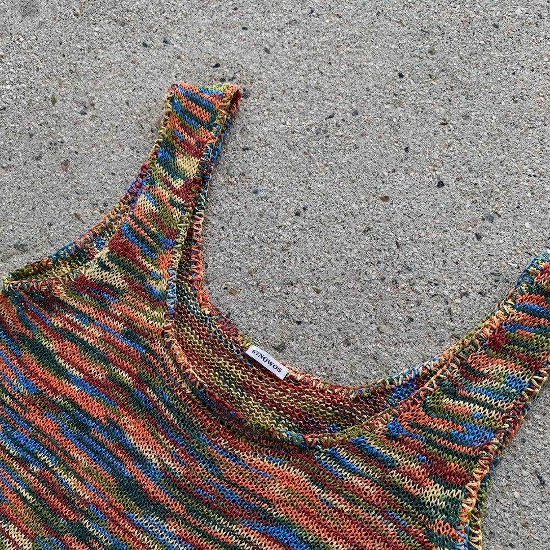 67NOWOS ノーウォス メッシュニットタンク ファビアンルー 定価3.8万