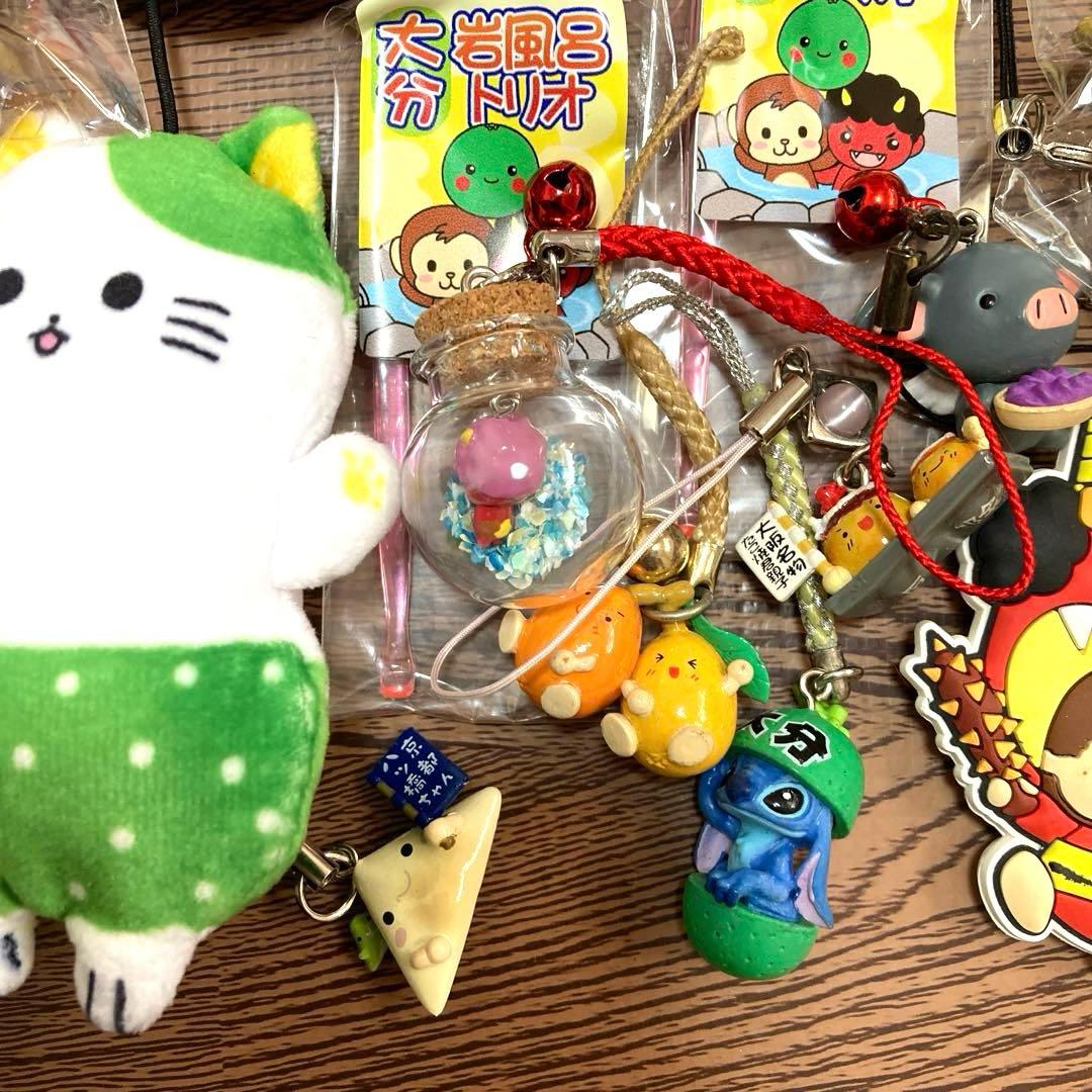 ご当地キューピー　マスコットQP　キーホルダー　ストラップ　平成レトロ　当時物