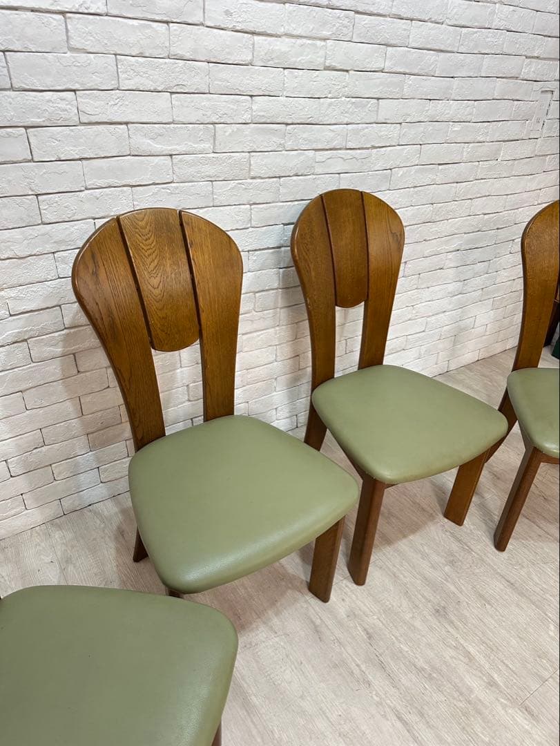 【東京都内23区配送無料】浜本工芸　定価35万ダイニングテーブル　＋チェア4脚