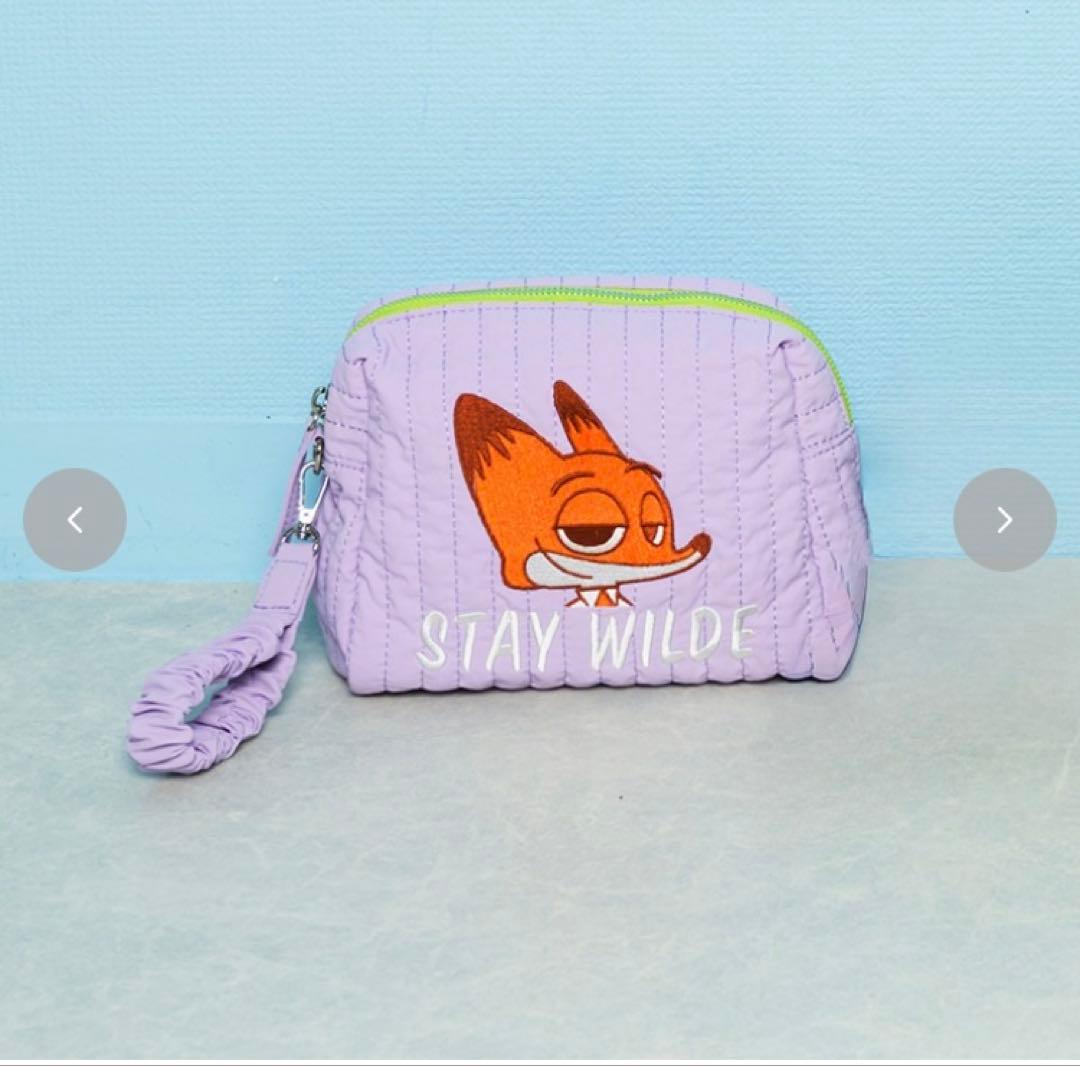 しまむら アベイル ディズニー ズートピア ニック ポーチ小物入れ 収納