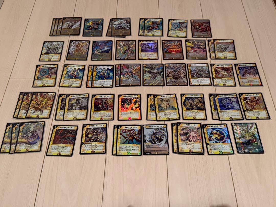 デュエマ 引退品 まとめ売り 第1〜16弾 SRVRコンプ 数千枚（約14kg