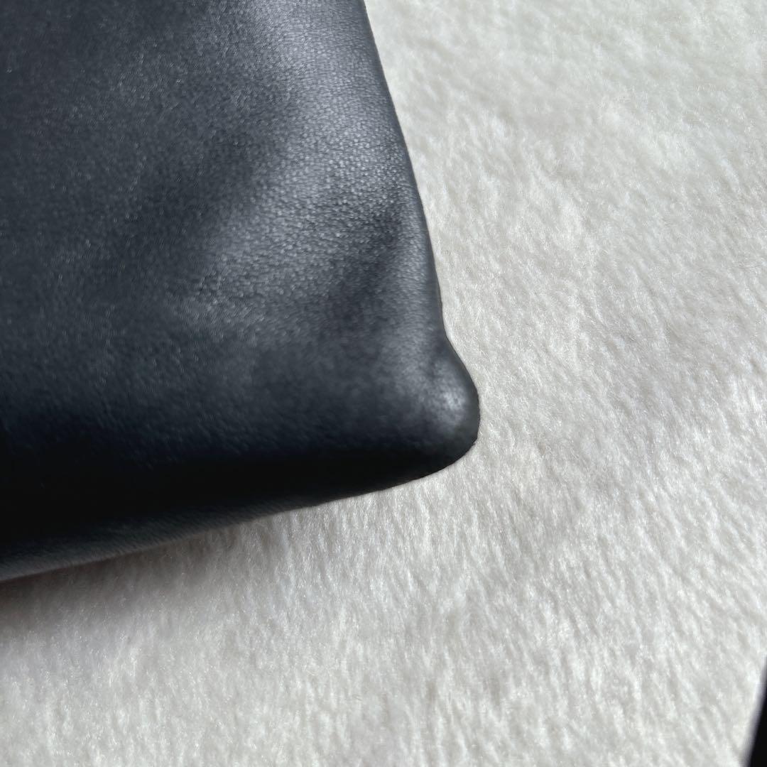 【美品】バーバリー　レザー　ショルダーバッグ　スマホ　サコッシュ　ロゴ