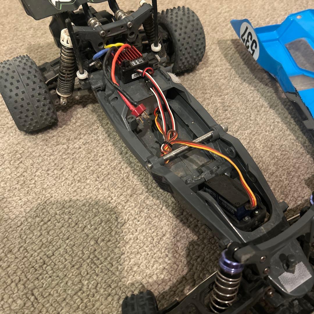 タミヤDT03レーシングファイター メカ付きスポチュン黒缶