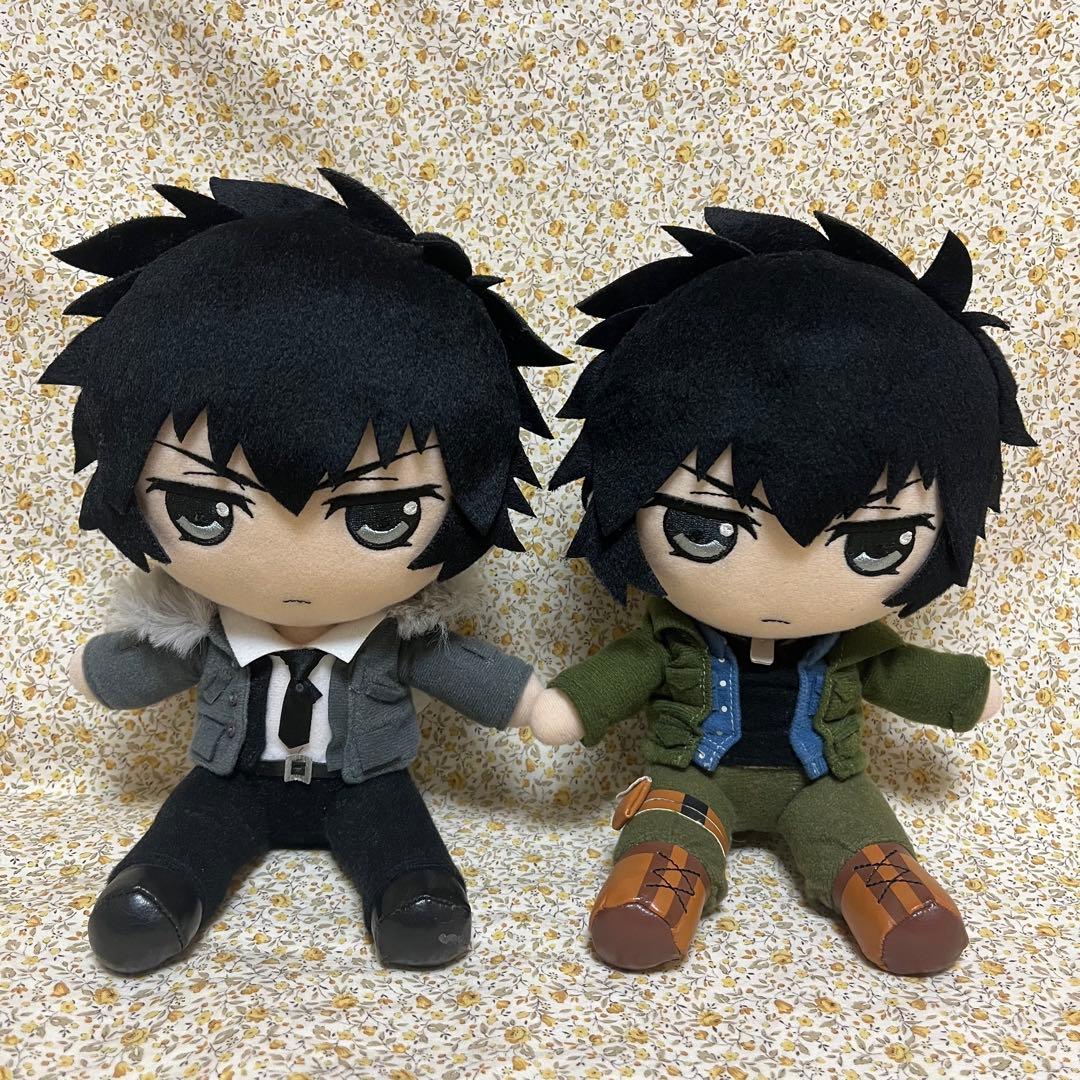 PSYCHO-PASS　狡噛慎也　Gift　ぬいぐるみ　セット PSYCHO-PASS サイコパス Sinners of the System ぬいぐるみ 宜野座伸元