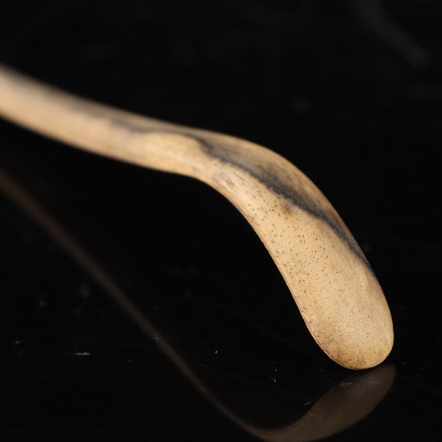 Y2916-4 茶道具 齋藤透 黒柿茶杓 共箱 ＃3 - メルカリ