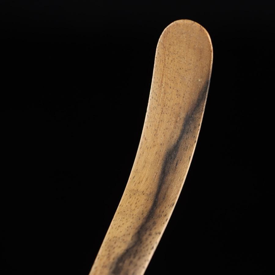 Y2916-4 茶道具 齋藤透 黒柿茶杓 共箱 ＃3 - メルカリ