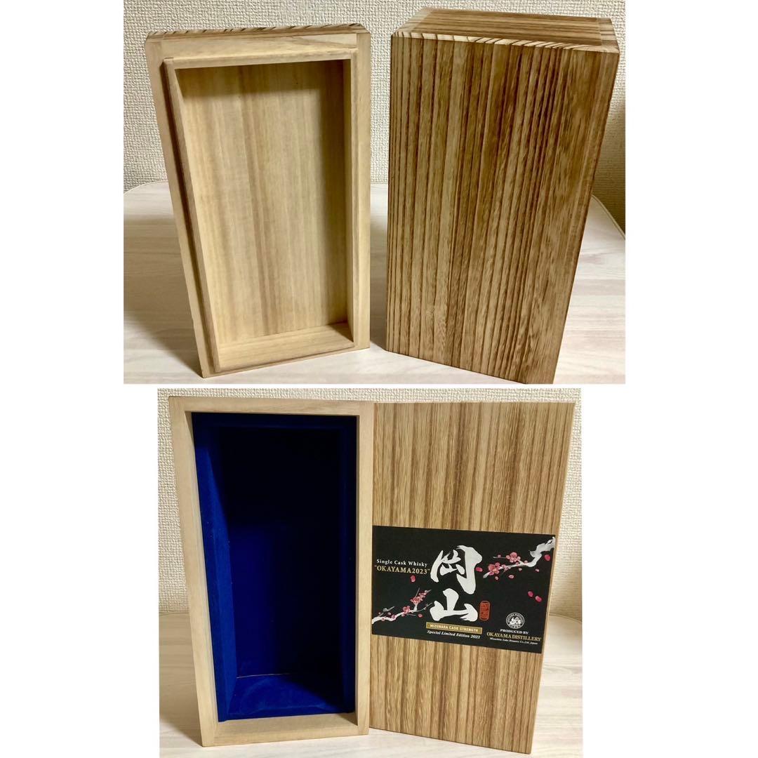 限定115本】岡山 ミズナラ カスクストレングス 60％ 700ml 未開栓