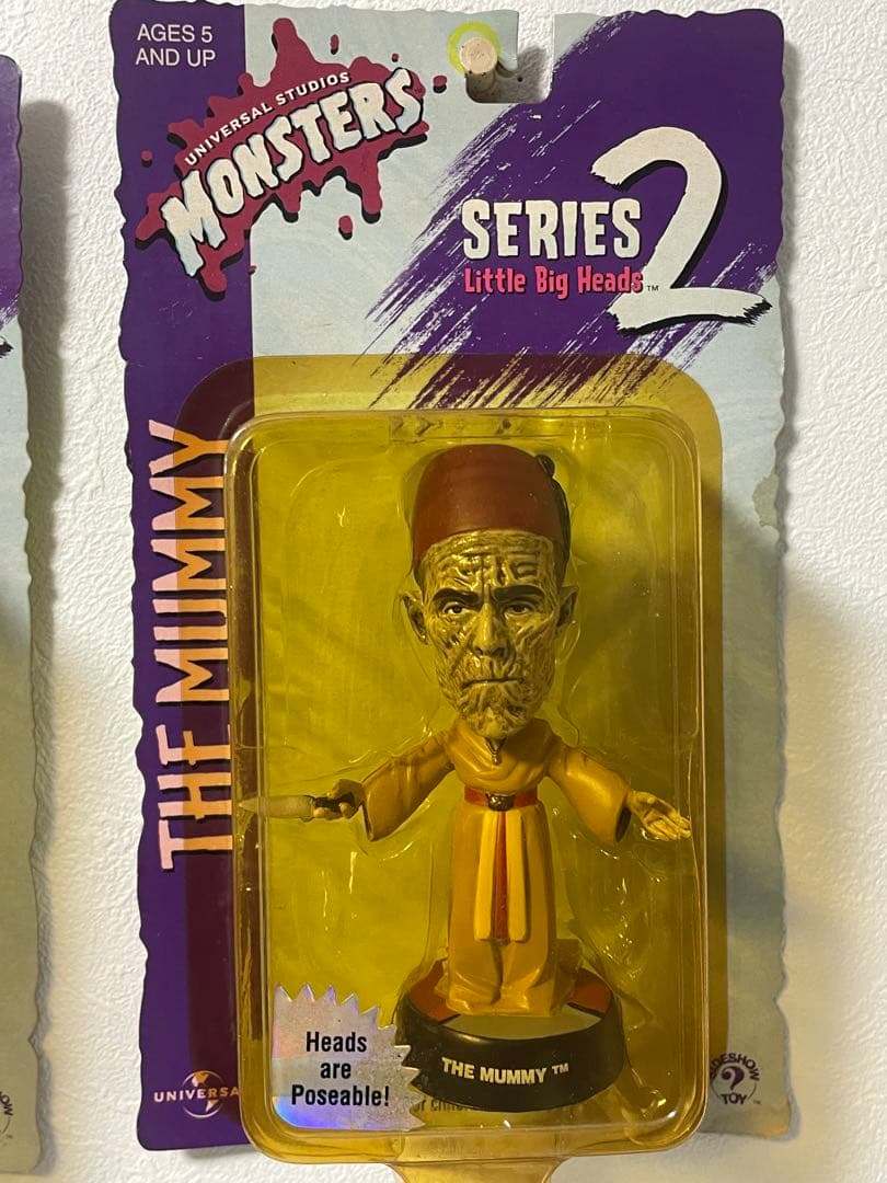 【レア】99'〜00'ユニバーサルモンスターズ　未開封　フィギュア　当時物