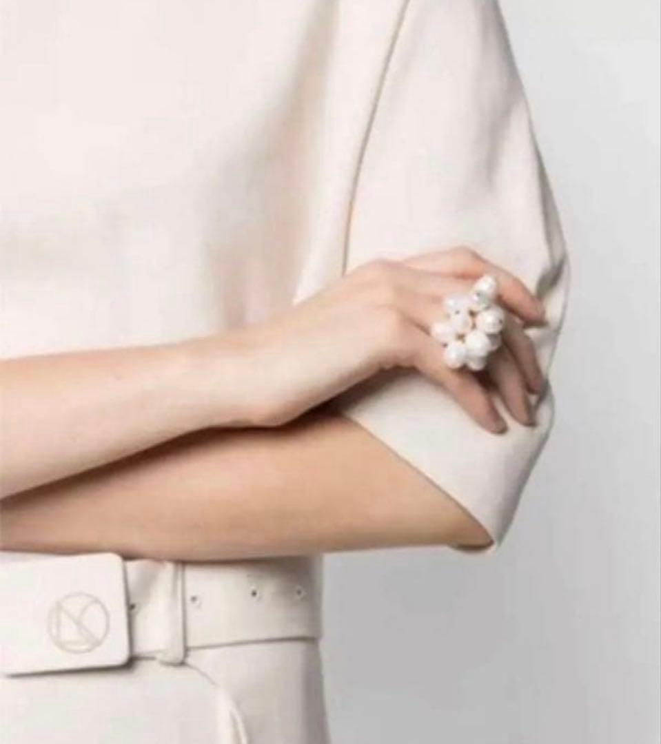 お値下げ⭐︎【JIL SANDER】バロックパールリング