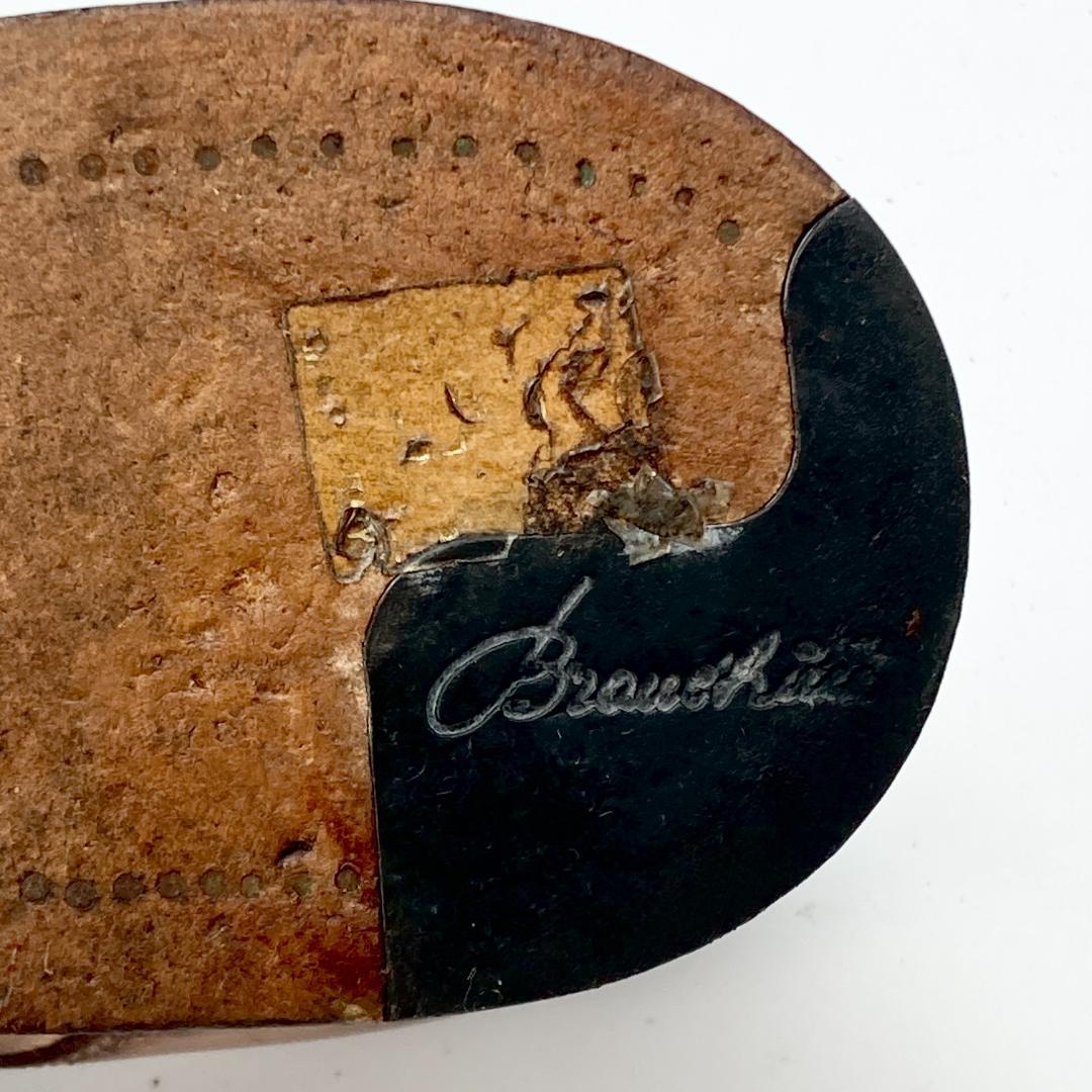 レア 美品　ステファノブランキー二　7　ウィングチップ　26cm相当　ブラウン