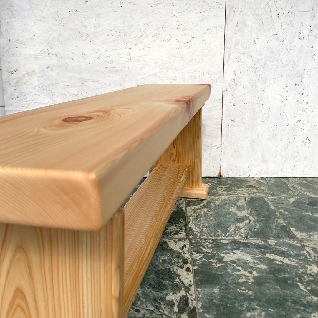 国産ひのき ダイニングベンチ 木製ベンチ スツール