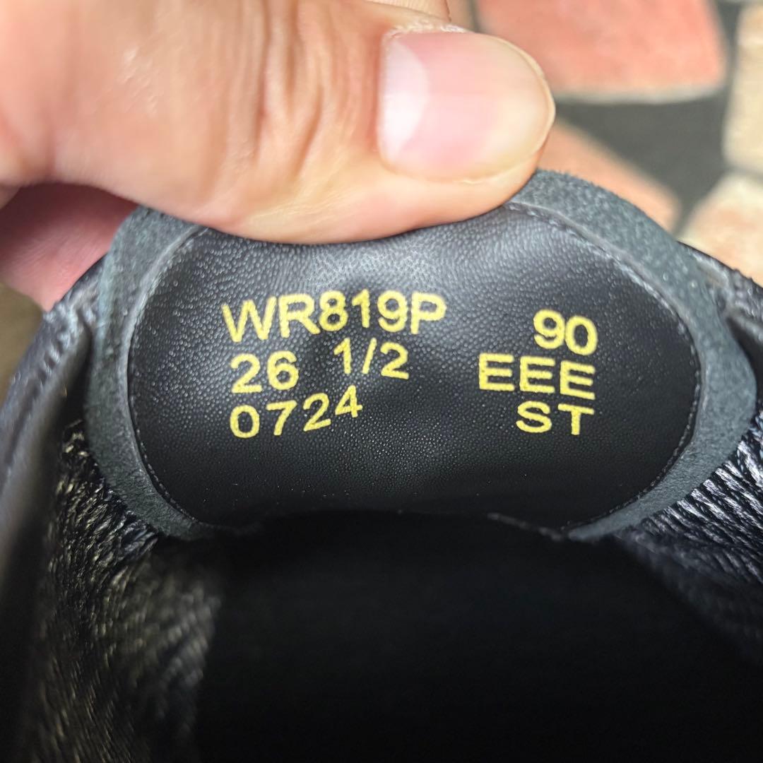 アシックス ランウォーク　ビジネスシューズ 革靴　ゴアテックス　26.5cm 黒