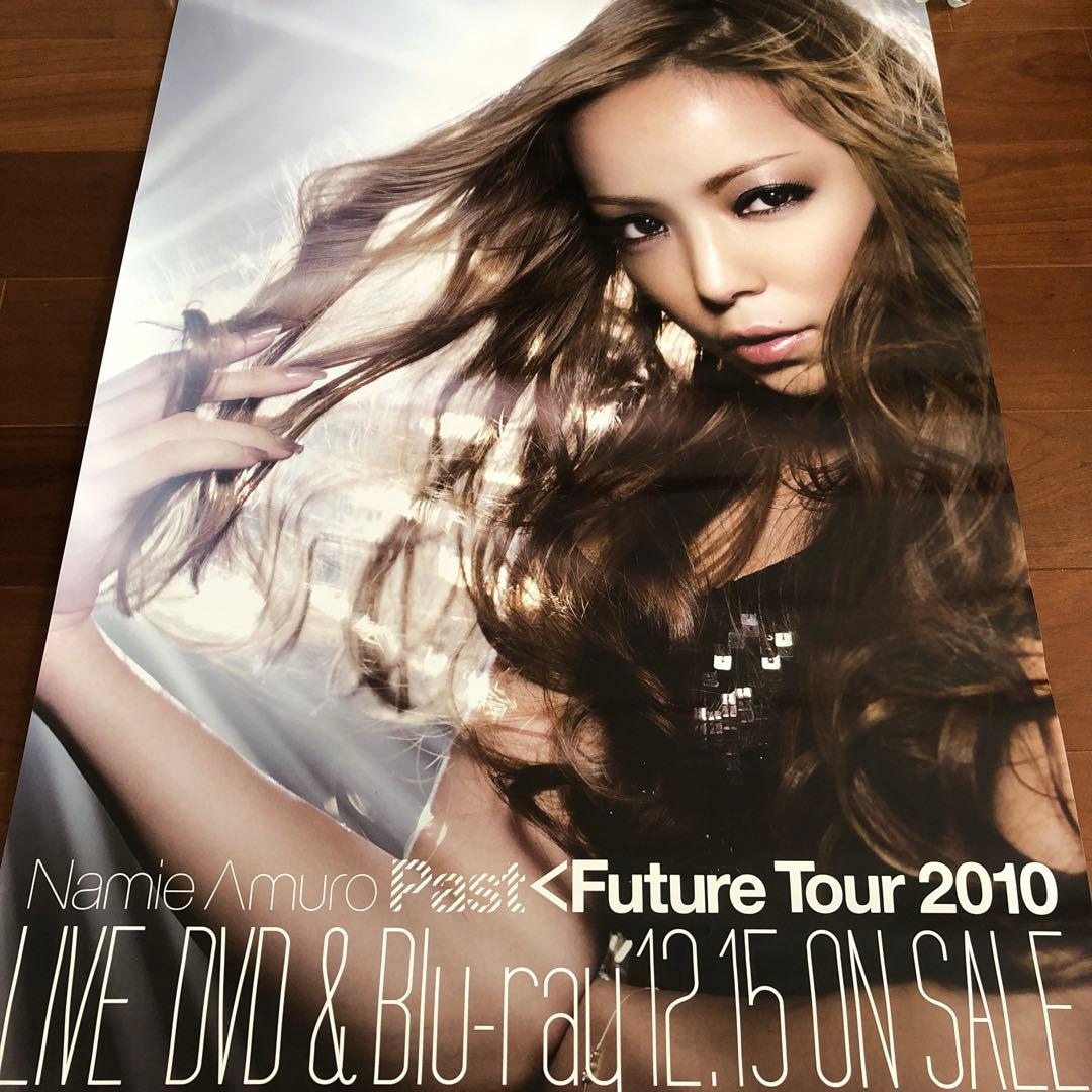 X 新品 非売品 安室奈美恵 販促 告知 ポスター 2010 告知 ツアーDVD