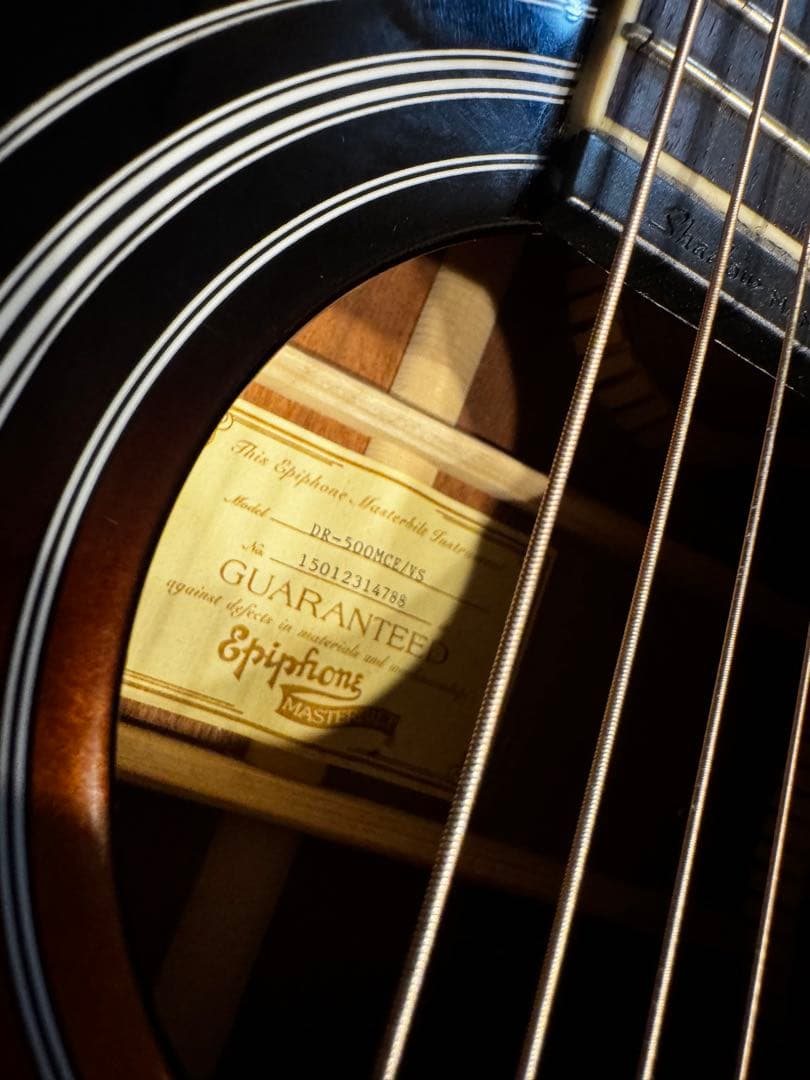 Epiphone DR-500MCE サンバースト - メルカリ