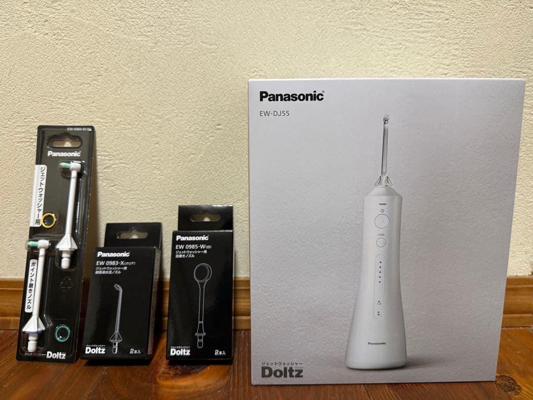 新品未開封☆Panasonic Doltz 本体+別売り部品3種 取説保証書在