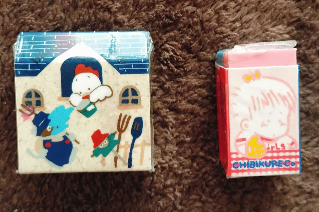 再値下げ！サンリオ 昭和レトロ 消しゴム 70年代80年代物 16点セット
