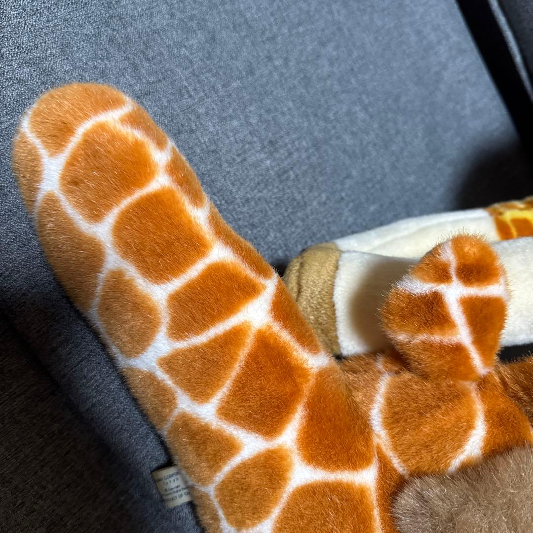 希少　キリン　大きなぬいぐるみ（CUTE）＆ハンガー（NAKAJIMA）