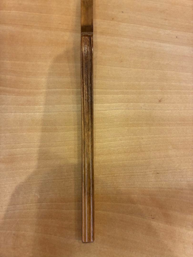 裏千家 15代鵬雲斎 汎叟玄室 自作 竹茶杓 銘:山彦 黒田正