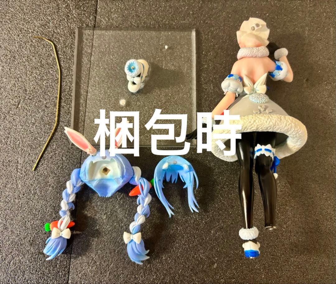 一点もの　兎田ぺこら ホロライブ ガレージキット 塗装済み　林檎連盟　フィギュア