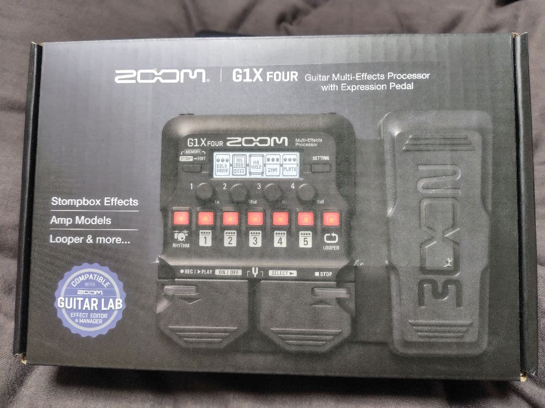 ZOOM G1XFOUR EXペダル付きマルチエフェクター