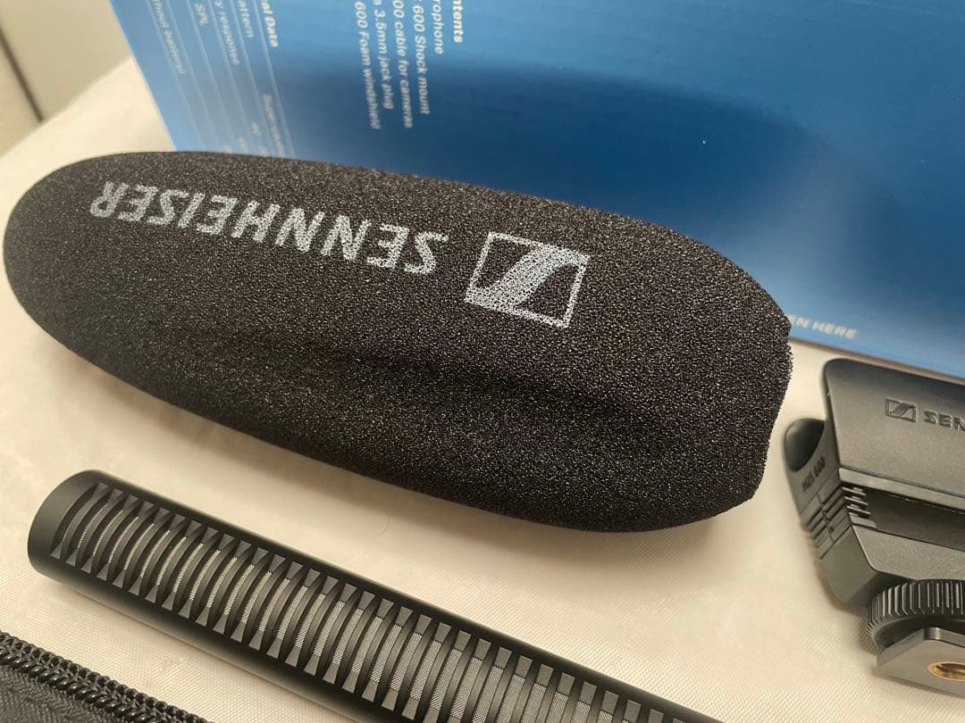 【美品】SENNHEISER MKE600② コンデンサーマイク