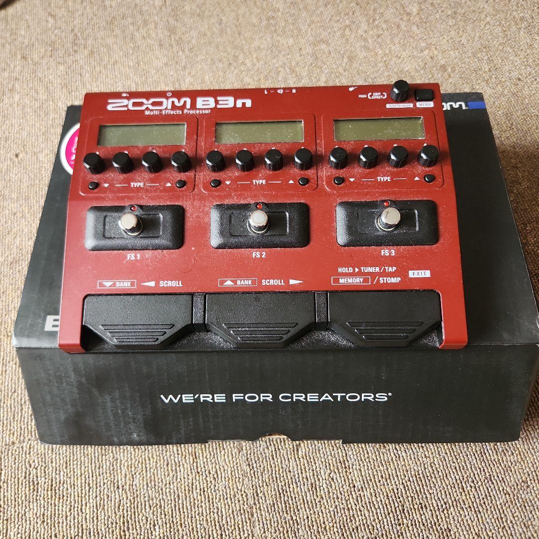ZOOM B3n マルチエフェクトプロセッサー ZOOM B3n Multi-Effects Processor ベース用マルチエフェクツ