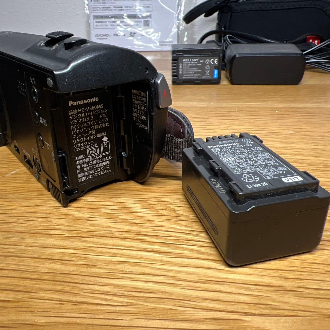 Panasonic HC-V360MS ブラック 美品
