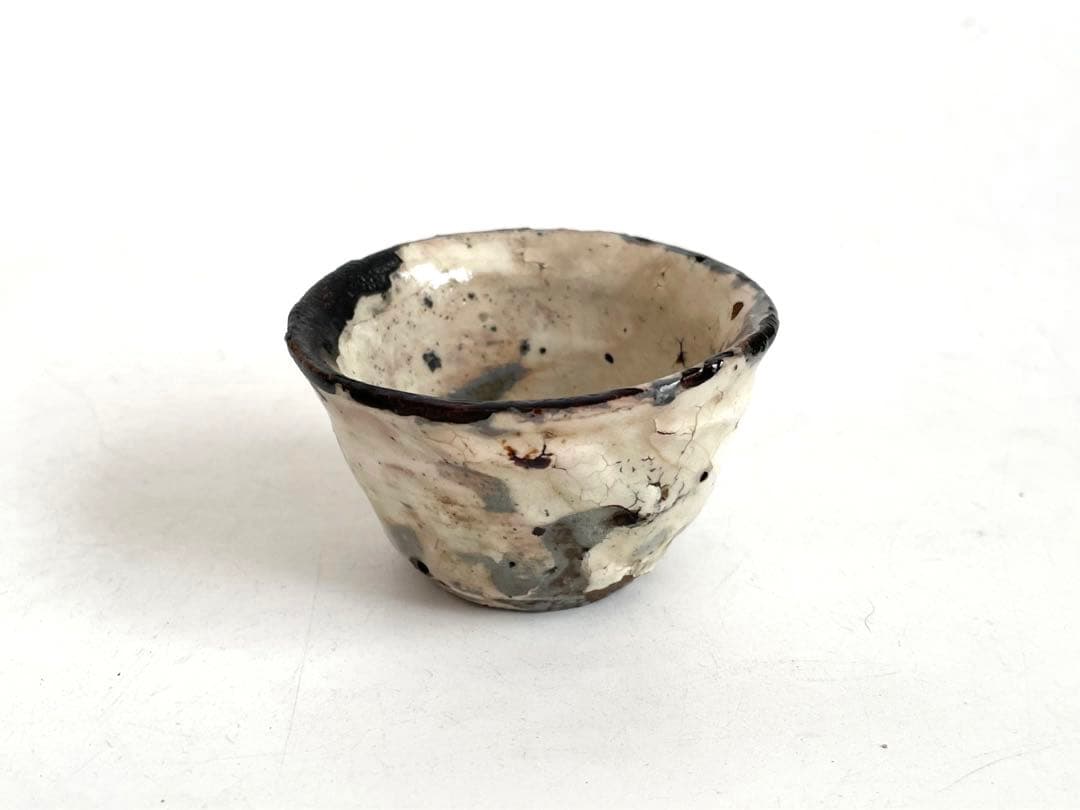 陶芸家 小山冨士夫 小山富士夫 古山子 酒觴 粉引 粉吹 共箱 李朝