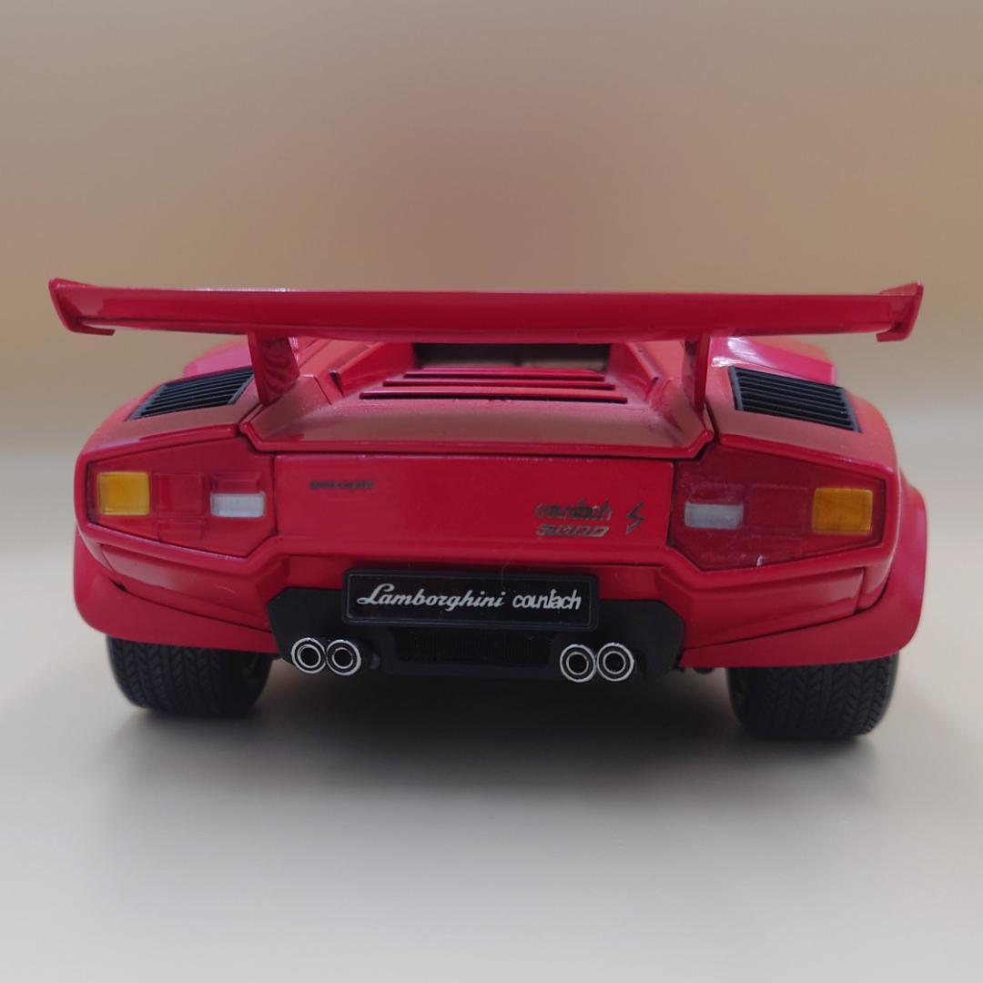 1/18 ランボルギーニ カウンタック LP500S レッド 京商ミニカー 中古