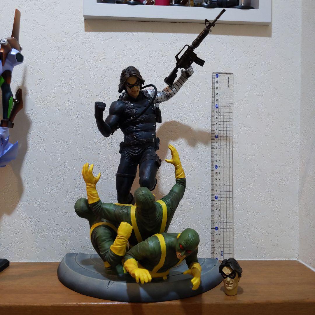 2009 壽屋 全世界600体限定【★WINTER★ SOLDIER】希少！ 2009 壽屋 全世界600体限定【☆WINTER☆ SOLDIER】希少！