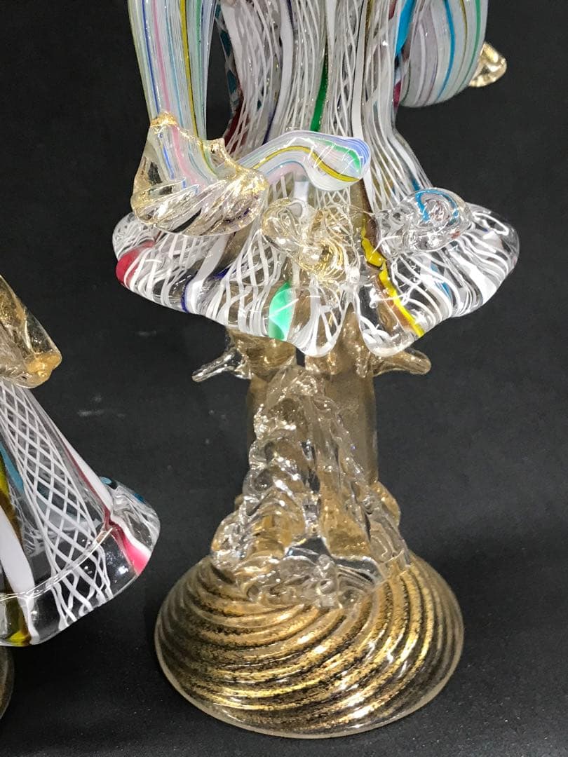 ベネチアングラス カサノバ&恋人 ムラーノ島