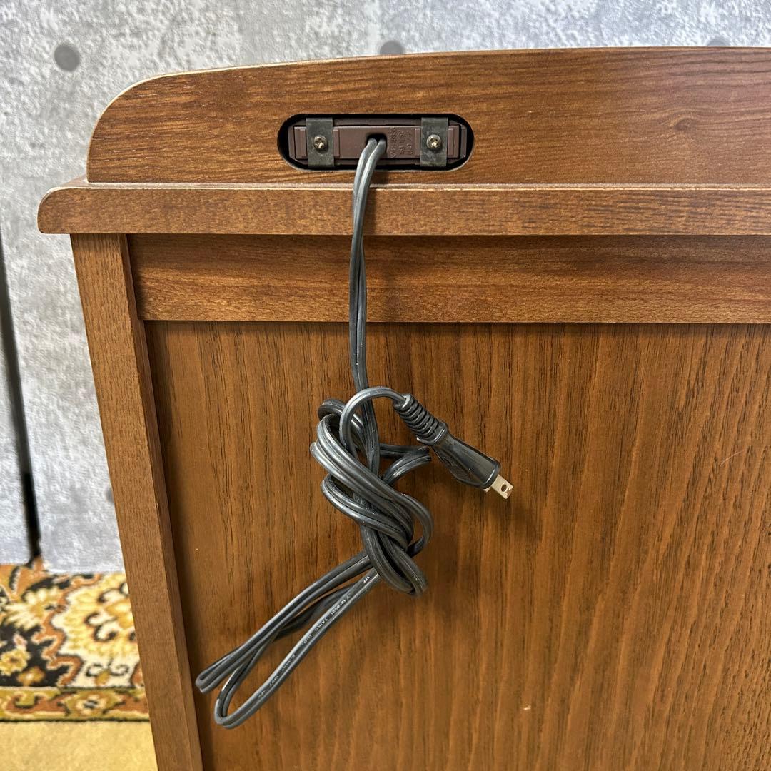 カリモク家具 karimoku꧂コンセント付ナイトテーブル サイド ロー 収納