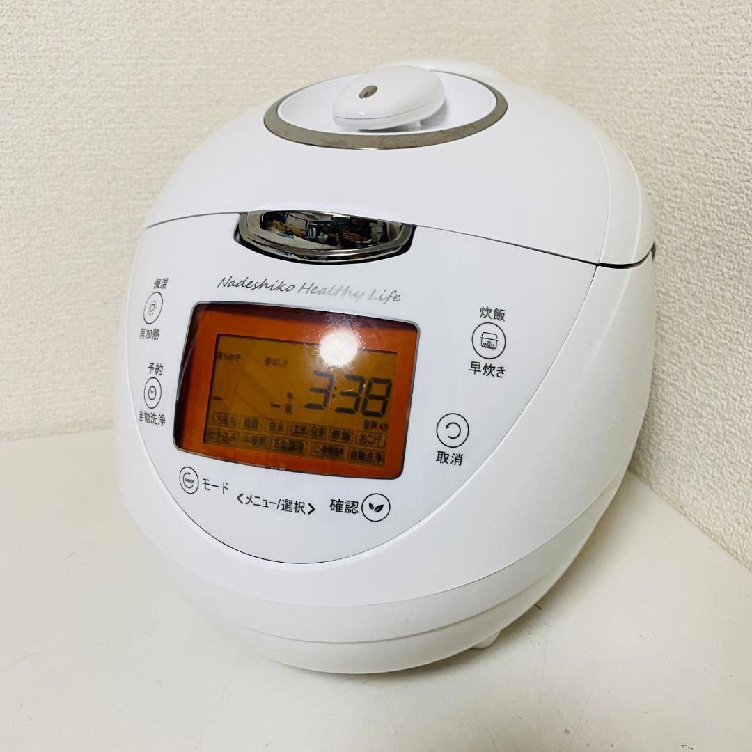 なでしこ健康生活 炊飯器 CRP-N0610F 6合 超高圧発芽玄米炊飯器 なでしこ