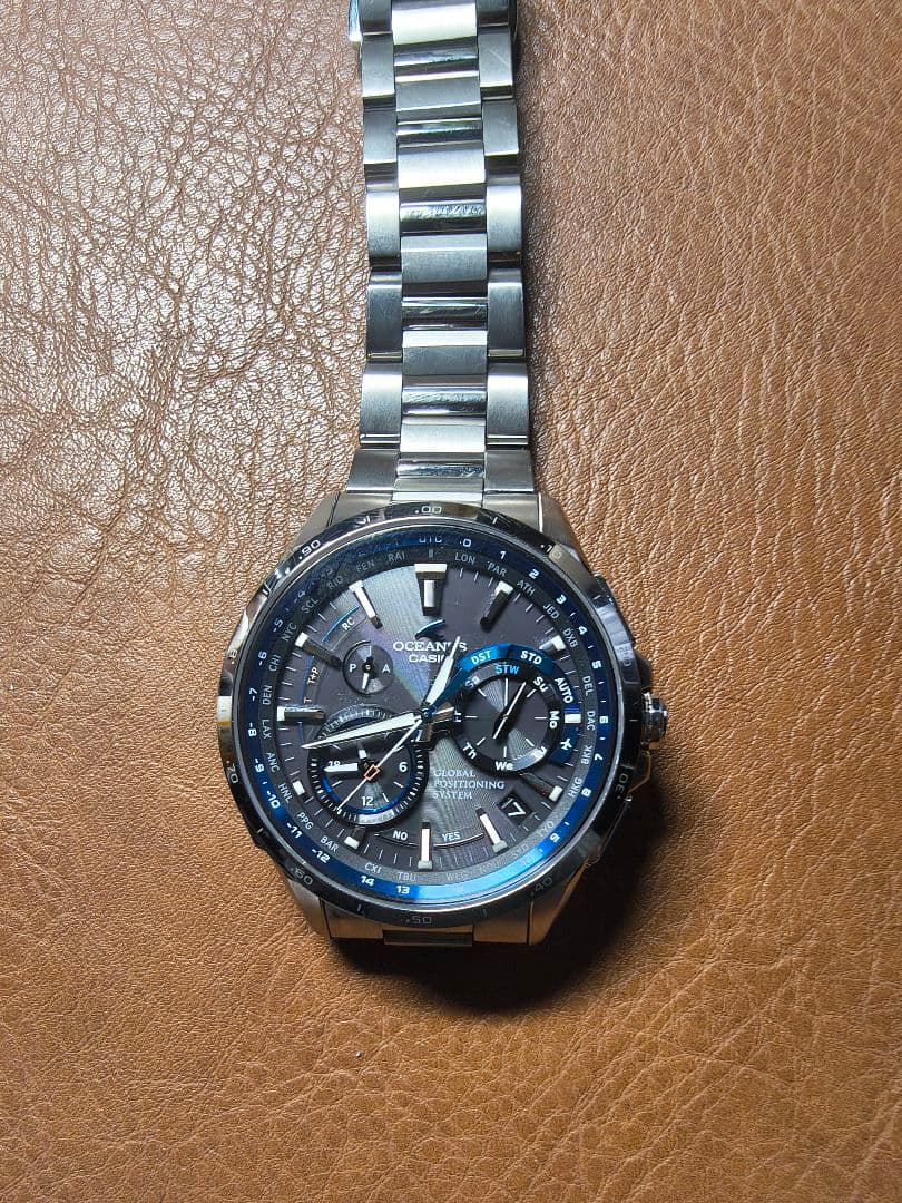 カシオ　オシアナス　OCW-G1000-1AJF美品