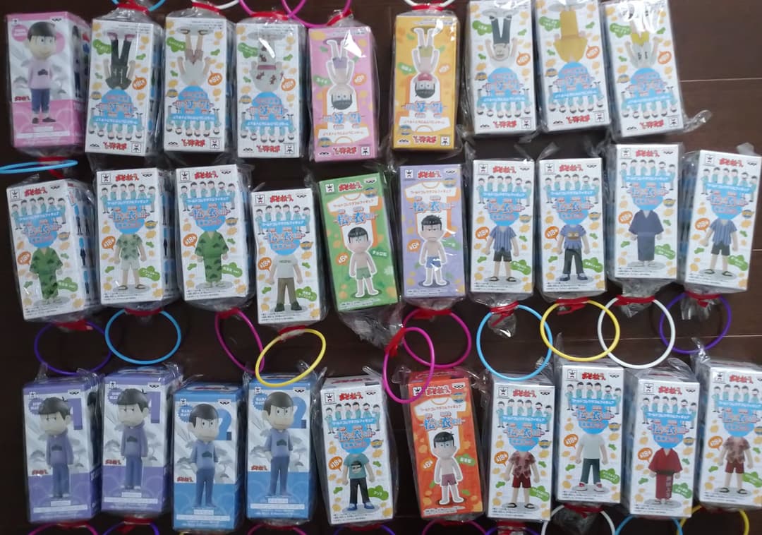 おそ松さん フィギュア 松に衣を ワーコレ 纏め売り おそ松さん フィギュア 松に衣を ワーコレ 纏め売り おそ松さん
