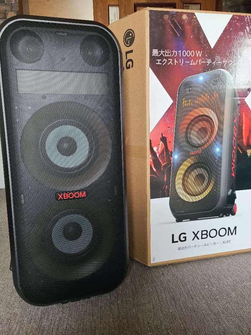 【価格交渉可】LG XBOOM XL9T 最大出力1000W　Bluetooth LG XBOOM XL9T 1000W PORTABLE PARTY SPEAKER With Bluetooth, Pixel