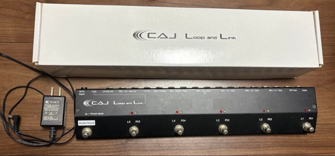 ✨最終値下げ✨CAJ Loop and Link エフェクトスイッチャー Amazon | CAJ プログラマブルエフェクトループ スイッチャー Loop and
