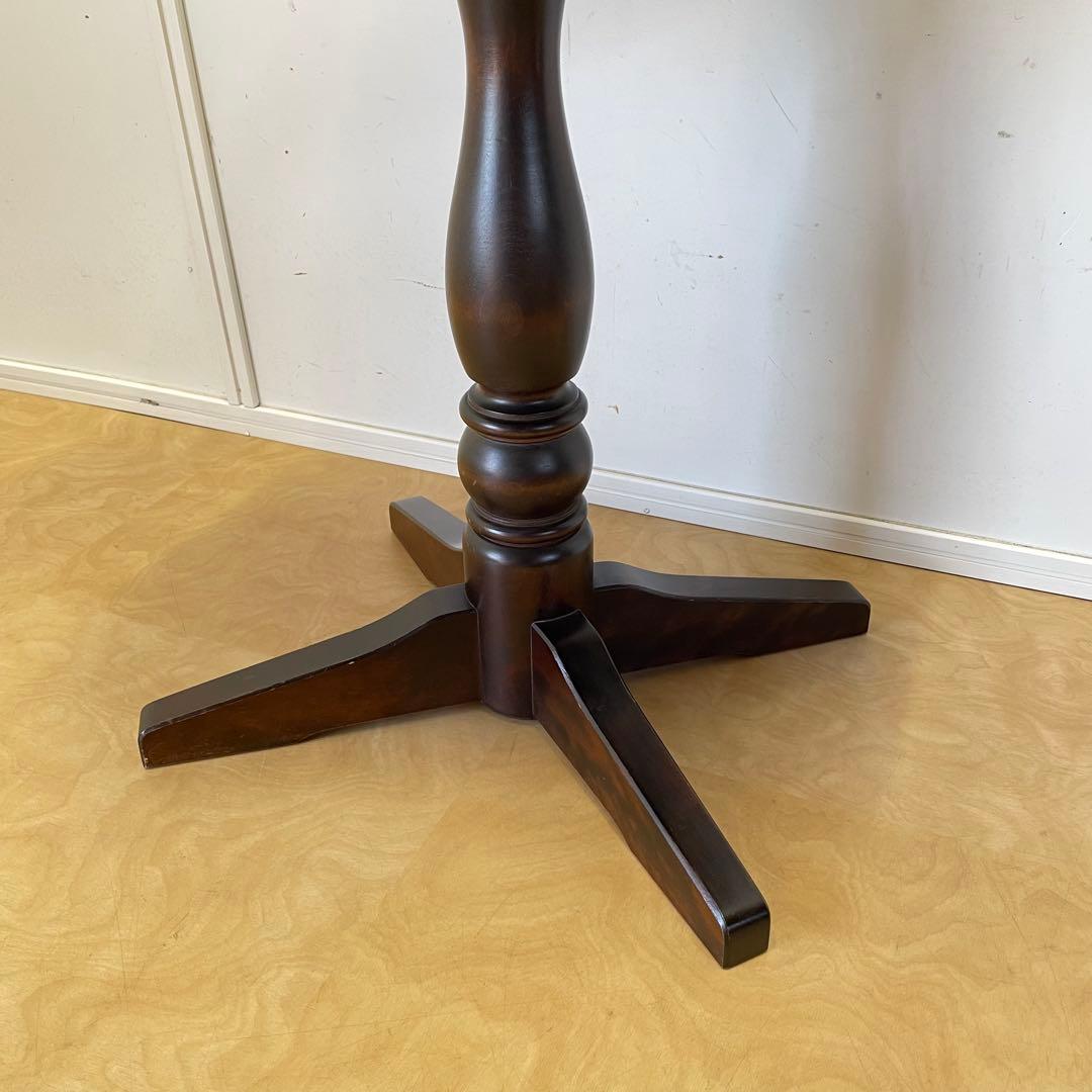 北海道民芸家具 テーブル サイドテーブル ダイニングテーブル 花台 ビンテージ