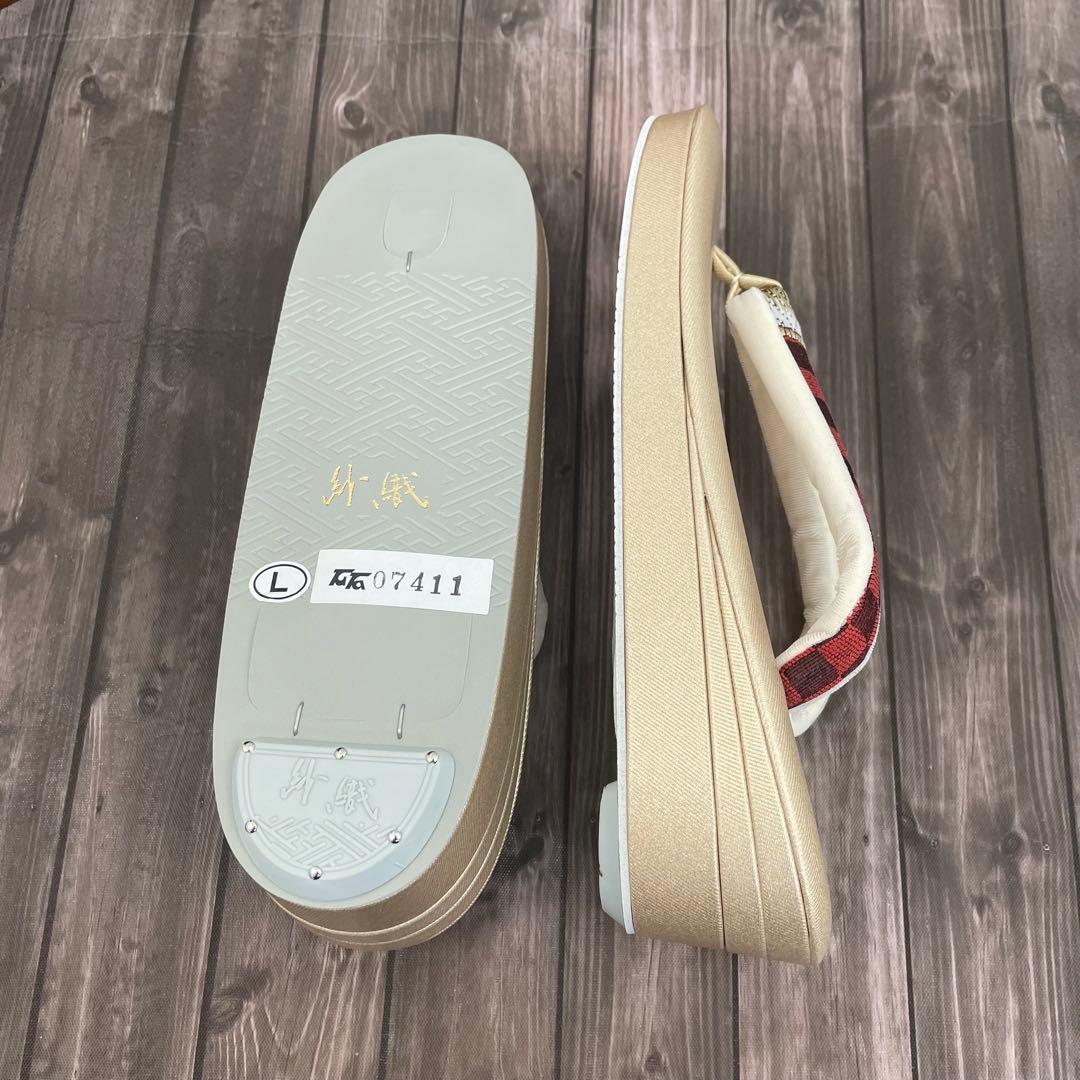 そ✨2007振袖などに✨西陣織 草履バッグ Lサイズ 少々訳あり新品