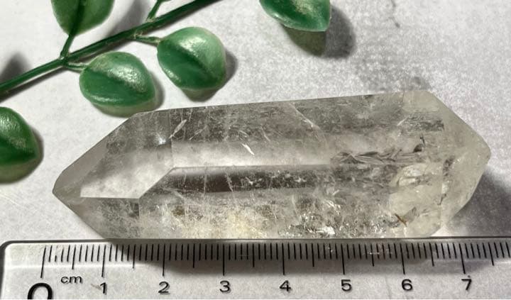 レインボークォーツ✨エンジェルブレッシングクリスタル水晶ダブルポイント