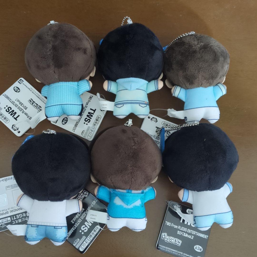 TWS トゥアス ちびぐるみ vol.1 vol.2 全6種類 ナムコ限定