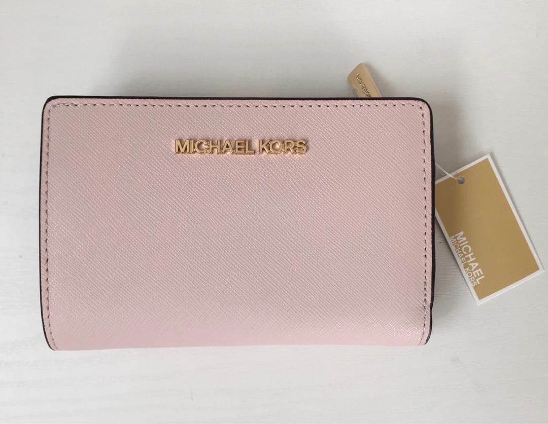 マイケルコース 財布 レディース 2つ折り 折財布 コンパクト レザー