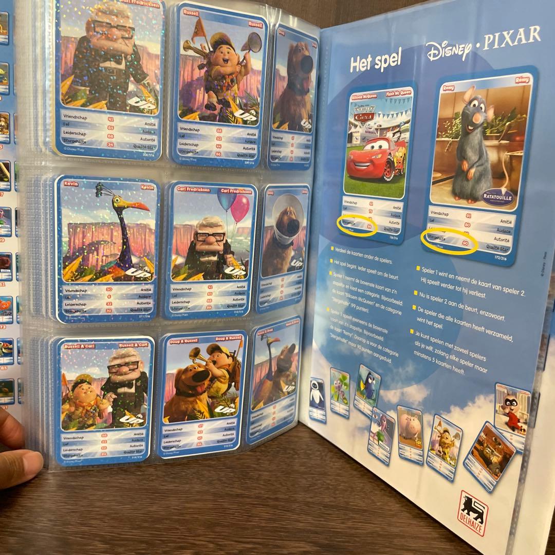 ディズニー　ピクサー　トレーディングカード　キャラクター　カード