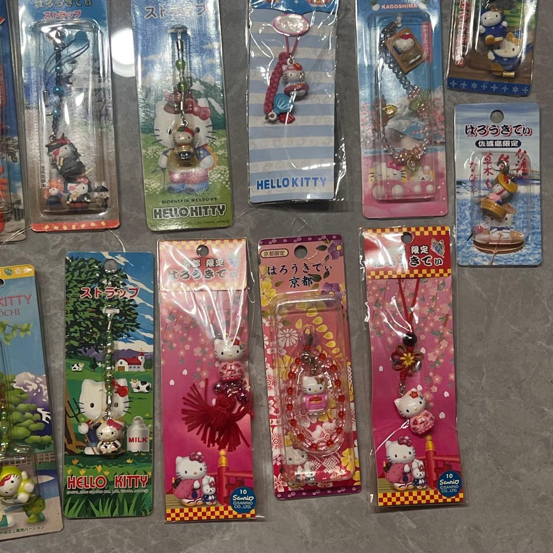 ご当地キティ ねつけストラップ 平成レトロ 日焼けキティ