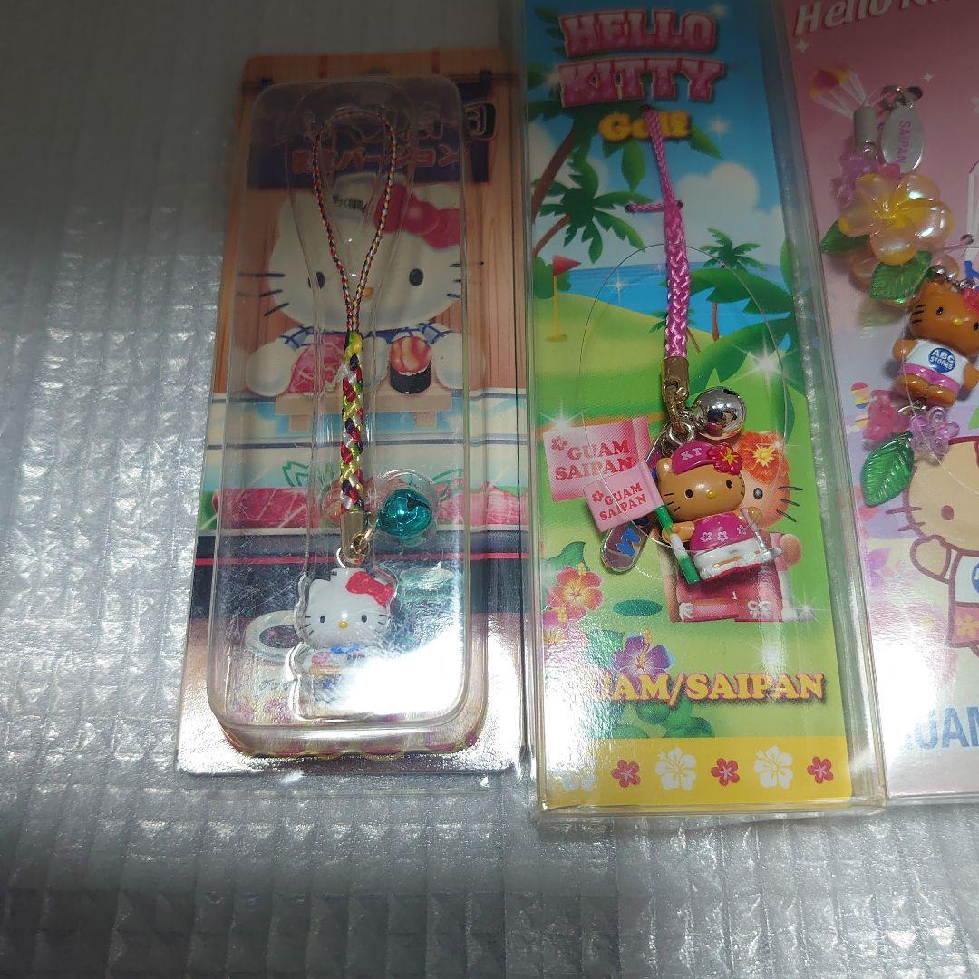 ハローキティストラップ7個セット