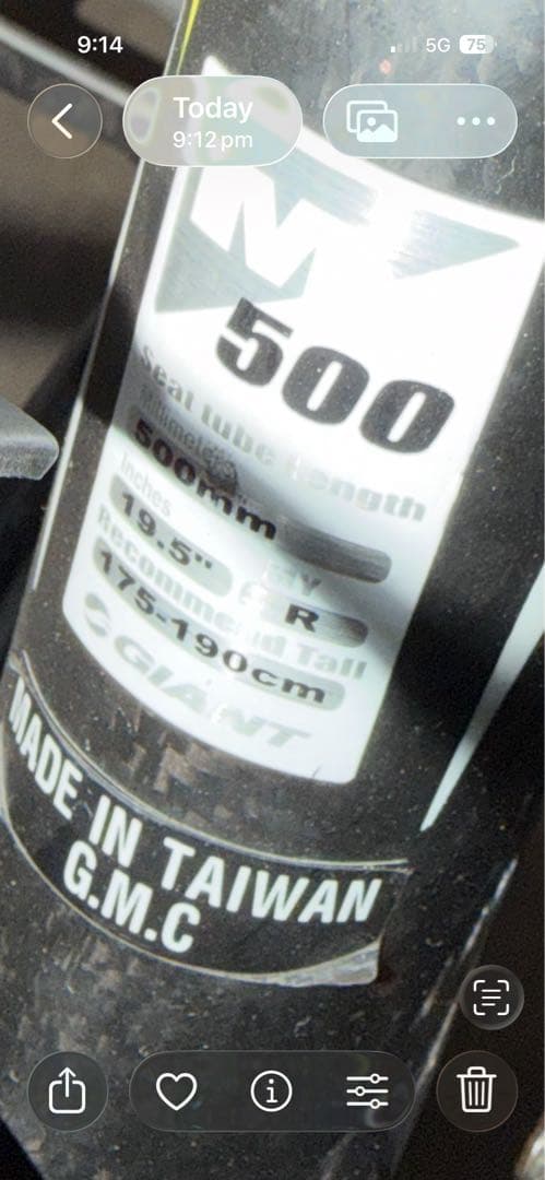 Giant OCR Composite 2 ロードバイク　東京都　引き取り