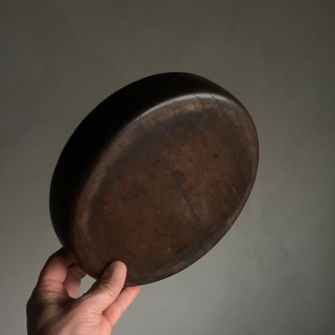 古い 小ぶり くりぬき盆 1 古道具 アンティーク