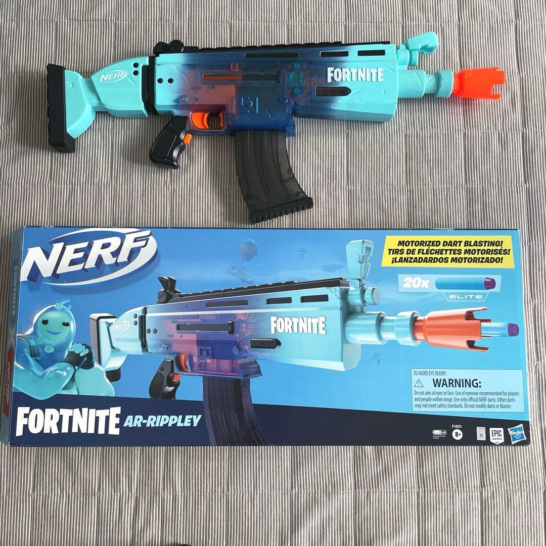 ナーフ フォートナイト リプリー アサルトライフル プレッサー トイザらス