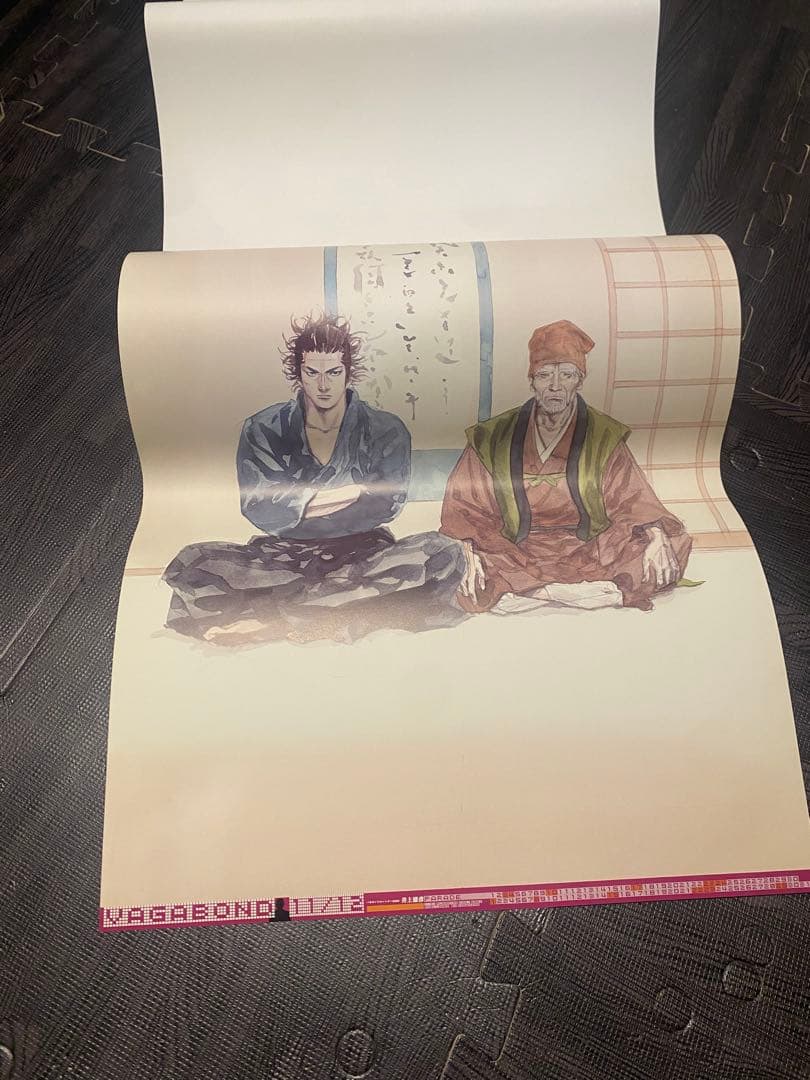 バガボンド カレンダー 2002年 当時物 ポスター